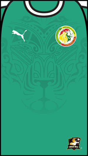 Senegal Seal Jersey Art Wallpaper