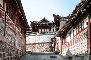 Seoul Bukchon Hanok Village Wallpaper