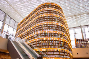 Seoul Starfield Library Coex Mall Wallpaper