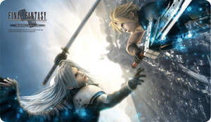 Sephiroth Against Cloud Strife Wallpaper