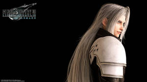 Sephiroth Simple Final Fantasy Logo Wallpaper