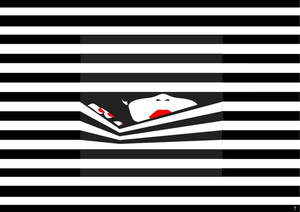 Sephora Strand Woman Design Wallpaper