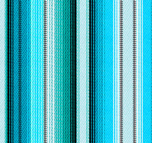 Serape With Blue Stripes Wallpaper