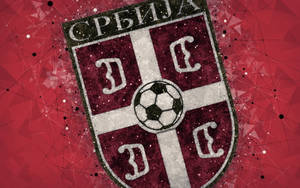 Serbia National Football Team Geometric Shape Wallpaper