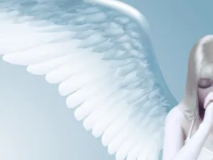 Serene Beautiful Angels Wallpaper