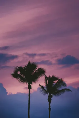 Serene Twilight Landscape Wallpaper