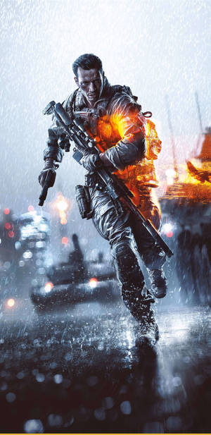 Sergeant Daniel Recker Battlefield 4 Phone Wallpaper