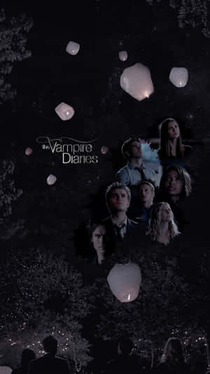 Series Poster The Vampire Diaries Iphone Wallpaper