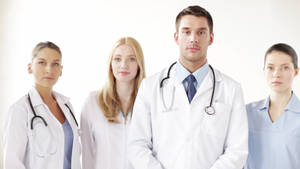 Serious Face Physicians Wallpaper