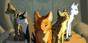Serious Faces Of Warrior Cats Wallpaper