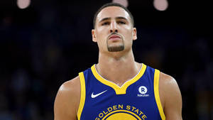 Serious Klay Thompson Wallpaper