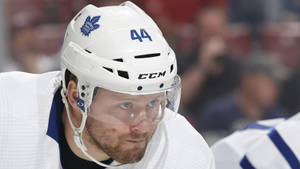 Serious Look Morgan Rielly Wallpaper