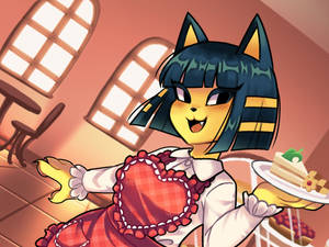 Server Ankha Animal Crossing Wallpaper