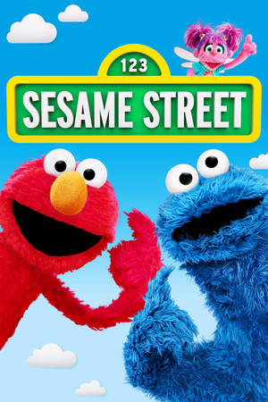 Sesame Street Elmo And Friends Cover Wallpaper