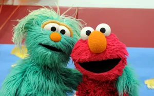 Sesame Street Elmo And Rosita Wallpaper