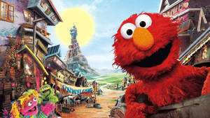 Sesame Street Elmo In Grouchland Cover Wallpaper