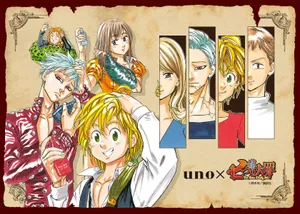 Seven Deadly Sins Classic Art Wallpaper