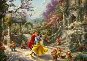 Seven Dwarfs 3d Artwork Wallpaper