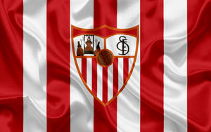 Sevilla Fc Red White Flag Wallpaper