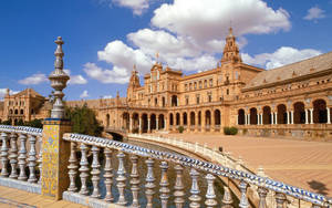 Seville City Palace Wallpaper