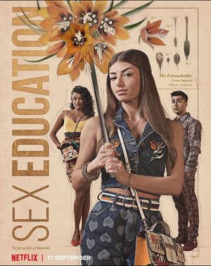 Sex Education Ruby Olivia And Anwar Wallpaper