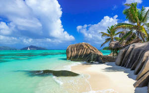 Seychelles Anse Source D'argent Wallpaper