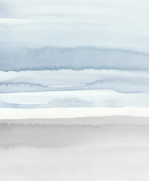 Shades Of Blue And Gray Combine In A Masterful Landscape Wallpaper