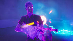 Shadow Midas Fortnite Skin Thompson Submachine Gun Wallpaper