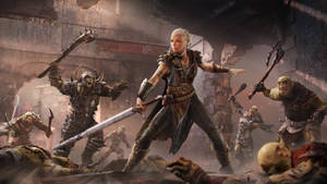 Shadow Of Mordor Girl Warrior Wallpaper