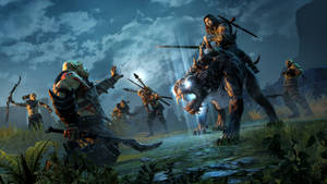 Shadow Of Mordor Warriors Wallpaper