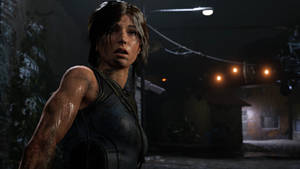 Shadow Of The Tomb Raider Exhausted Lara 4k Wallpaper