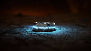 Shadow Of War Glowing Blue Ring Wallpaper