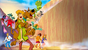 Shaggy Rogers Enjoying The Summer Breeze Wallpaper