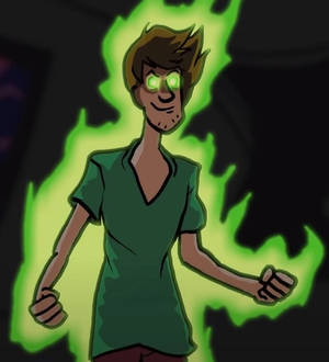 Shaggy Unleashing His Ultimate Power - Ultra Instinct Wallpaper