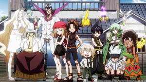 Shaman King Yoh And Friends Wallpaper