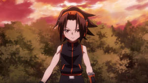 Shaman King Yoh In Forest Wallpaper