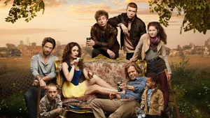 Shameless The Gallagher Family Wallpaper