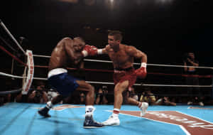 Shane Mosley In Action: Boxing Power On Display Wallpaper