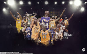 Shaquille O'neal La Lakers Wallpaper