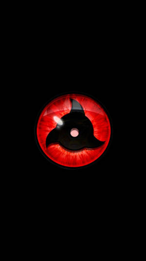 Sharingan Eye In Live Action Wallpaper