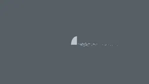 Shark's Fin Minimal Background Wallpaper