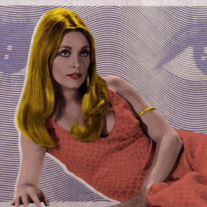 Sharon Tate Pop Art Aesthetic Wallpaper