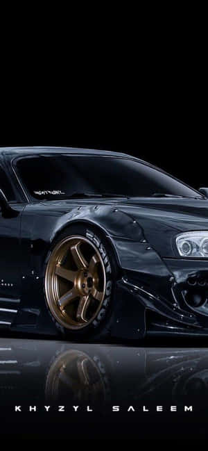 Sharp And Fast—a Classic Jdm Supra Vehicle Wallpaper