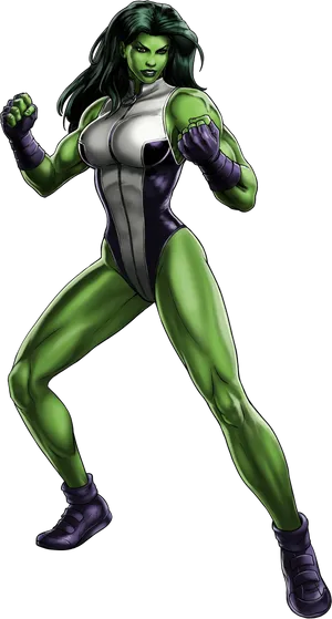 She Hulk Marvel Character Wallpaper