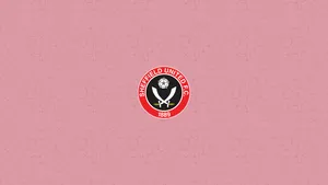 Sheffield United Logo On Pink Wallpaper