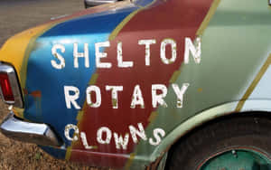 Shelton Rotary Clowns Car Side Wallpaper