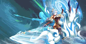 Shenhe Genshin Pfp Wallpaper