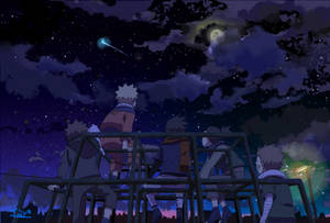 Shikamaru Shooting Star Wallpaper