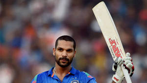 Shikhar Dhawan Indian Cricketer Wallpaper