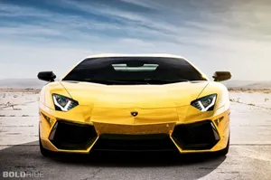 Shine Bright In Gold Wallpaper